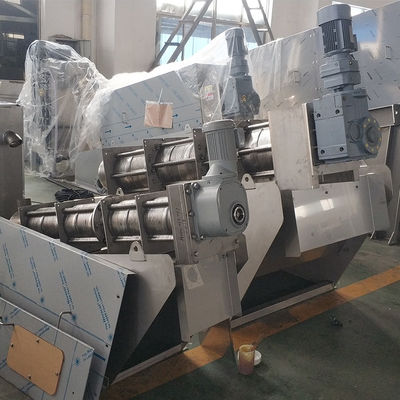 Mua Máy ép bùn nước thải Dehydrator Máy ép bùn 1t / H Tiếng ồn thấp online manufacture