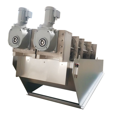 Hệ thống xử lý nước thải máy ép trục vít Hệ thống khử nước bùn để tách nước dầu