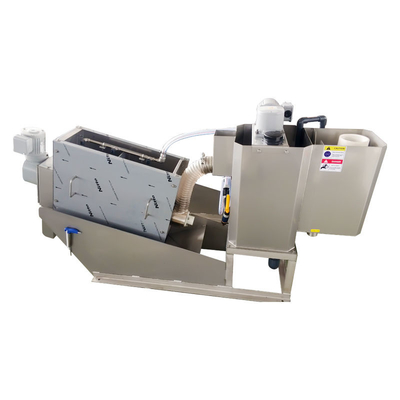 Hệ thống khử nước xử lý nước thải Thiết bị khử nước trục vít 0,8 tấn / H