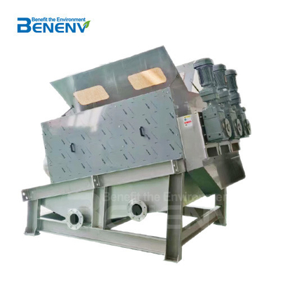 Vít ép bùn khử nước MDS Tăng hiệu ứng loại bỏ phốt pho Hệ thống khử nước