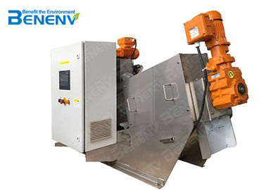 Máy khử nước bùn trục vít để xử lý nước thải hóa học