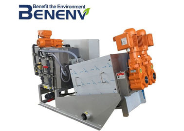 Máy ép trục vít dầu khí Hệ thống khử nước bùn Chất lỏng Tách chất rắn Miễn phí