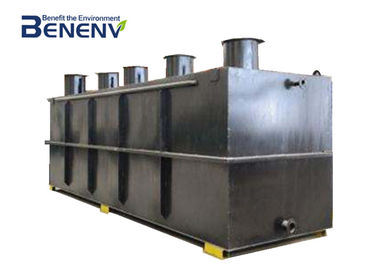 Hệ thống xử lý nước thải nhỏ gọn màu xám Hệ thống xử lý nước thải sinh hoạt MBR