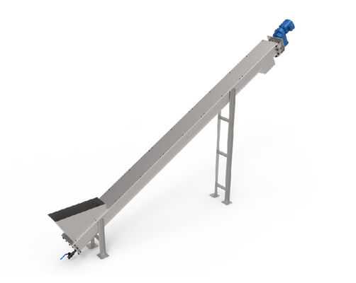 Máy cấp liệu xoắn ốc nhỏ Băng tải trục vít không trục Auger