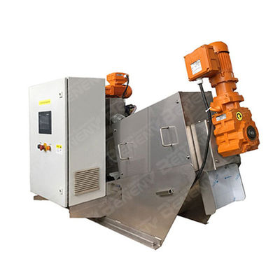 Máy khử nước bùn thực phẩm chuyên nghiệp Tiêu thụ nước thấp