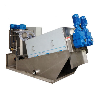 Multi Disk Gravity Belt Chất làm đặc dầu Máy ép bùn