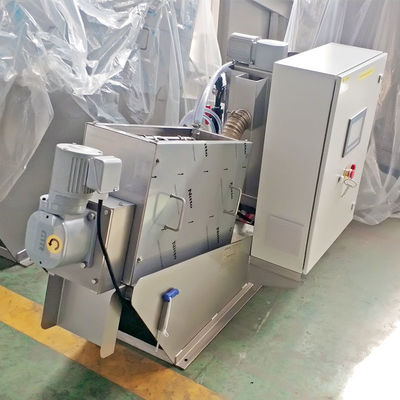Hệ thống máy ép trục vít khử nước nhỏ bùn Nhiều đĩa