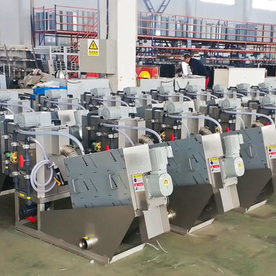 Máy ép bùn thực phẩm Máy khử nước bùn Xử lý nước thải