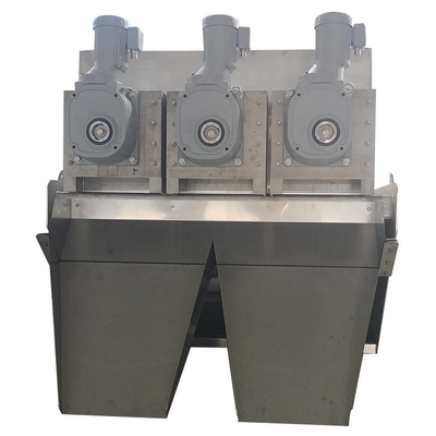 Máy khử nước bùn xoắn ốc Máy ép trục vít xử lý nước thải trong ngành công nghiệp thực phẩm