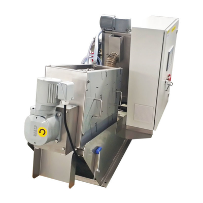 Máy ép trục vít khử nước bùn thải cho nước thải công nghiệp