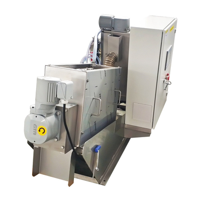 Xử lý nước thải Máy ép trục vít khử nước để xử lý bùn dầu