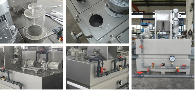 Máy pha chế hoàn toàn tự động 24 giờ Máy trộn bột khô 0