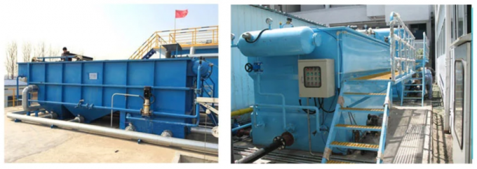 Lắng lắng Bộ lọc tuyển nổi không khí hòa tan Lắp đặt đơn giản Thiết kế tuyển nổi không khí hòa tan 3
